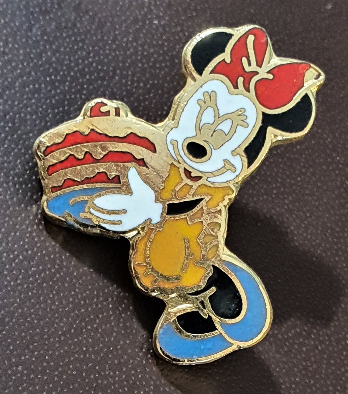 Plaketten & Abzeichen: Q554 - Pin Walt Disney - Minni Mouse – Gebraucht aus Reinach BL von Boston-Verkauf