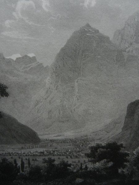 Incisioni: Blick gegen Glarus bei Weesen – Usato da Risch venduto da Rischli15 5