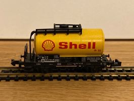 Minitrix 3541 Kesselwagen "Shell“