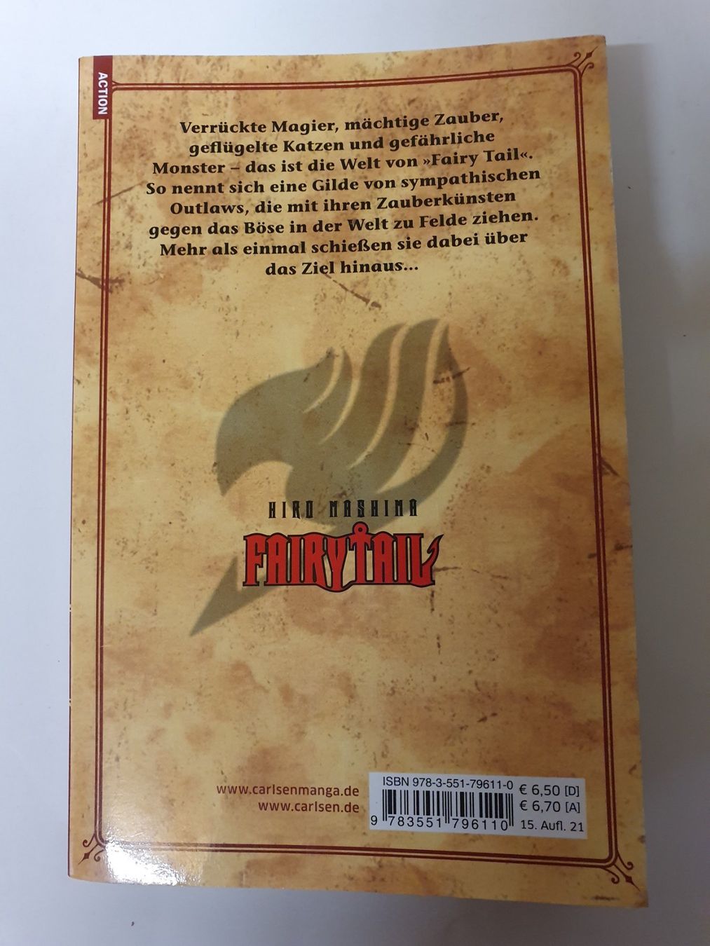 Fumetti: Manga Fairytail 1 / Hiro Mashima – Usato da Oberdorf BL venduto da BaldenEagle 2