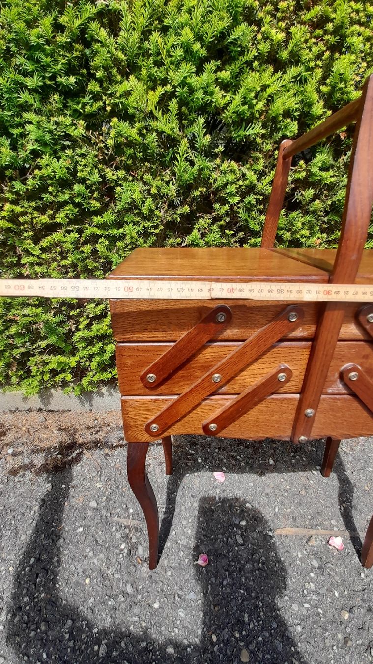Cassettiere: Travailleuse - Meuble à Couture - VINTAGE – Usato da Bussigny venduto da Zabeth1030 7
