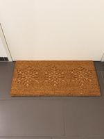 Neue Kokos Fussmatte mit Schneeflocken