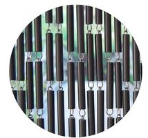 Fliegenvorhang Türvorhang Campos 2, Anthrazit 90x210cm