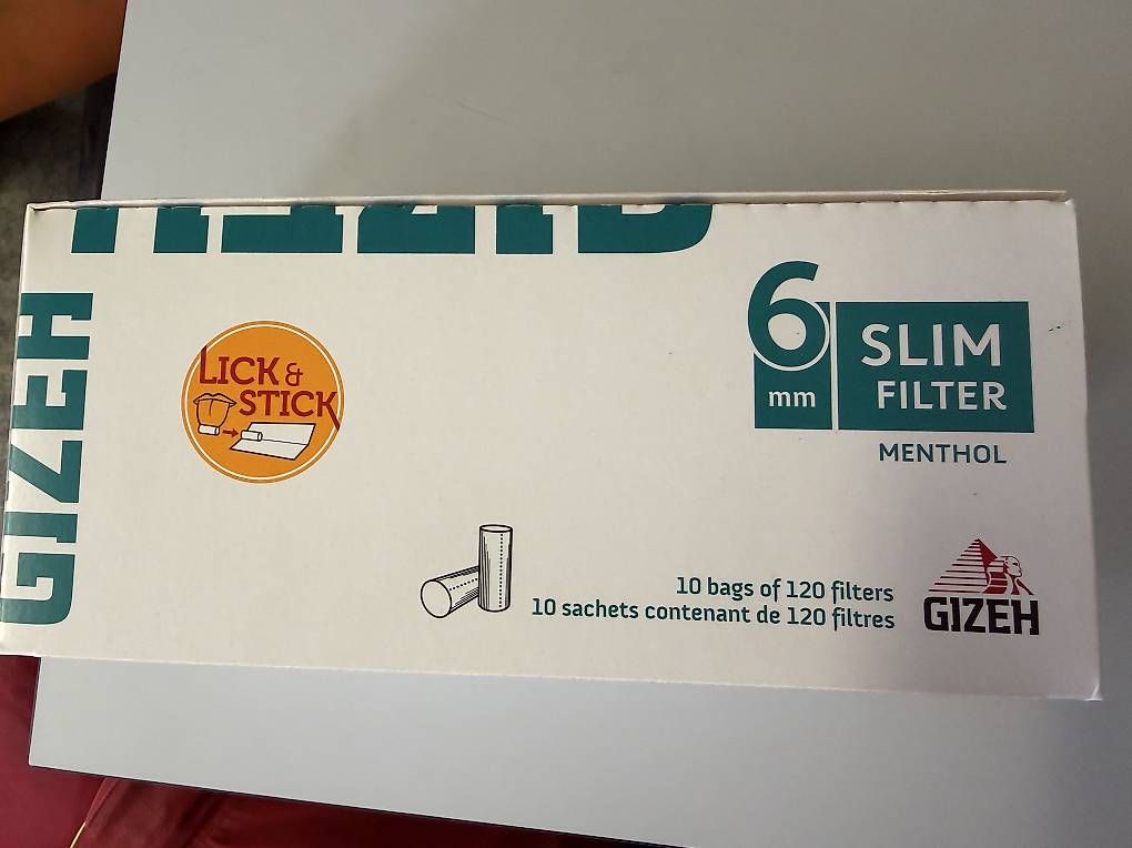 Tabacchi: Gizeh Slim Filter 10x120 – Usato da Dottikon venduto da Brico76