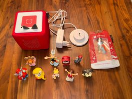 Gebrauchte Toniebox mit 10 Figuren