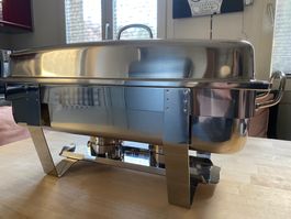 Chafing Dish Edelstahl 3 Behälter sehr guter Zustand