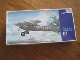 SKODA D . 1  KP Plastikovy Model  Bausatz 1/72
