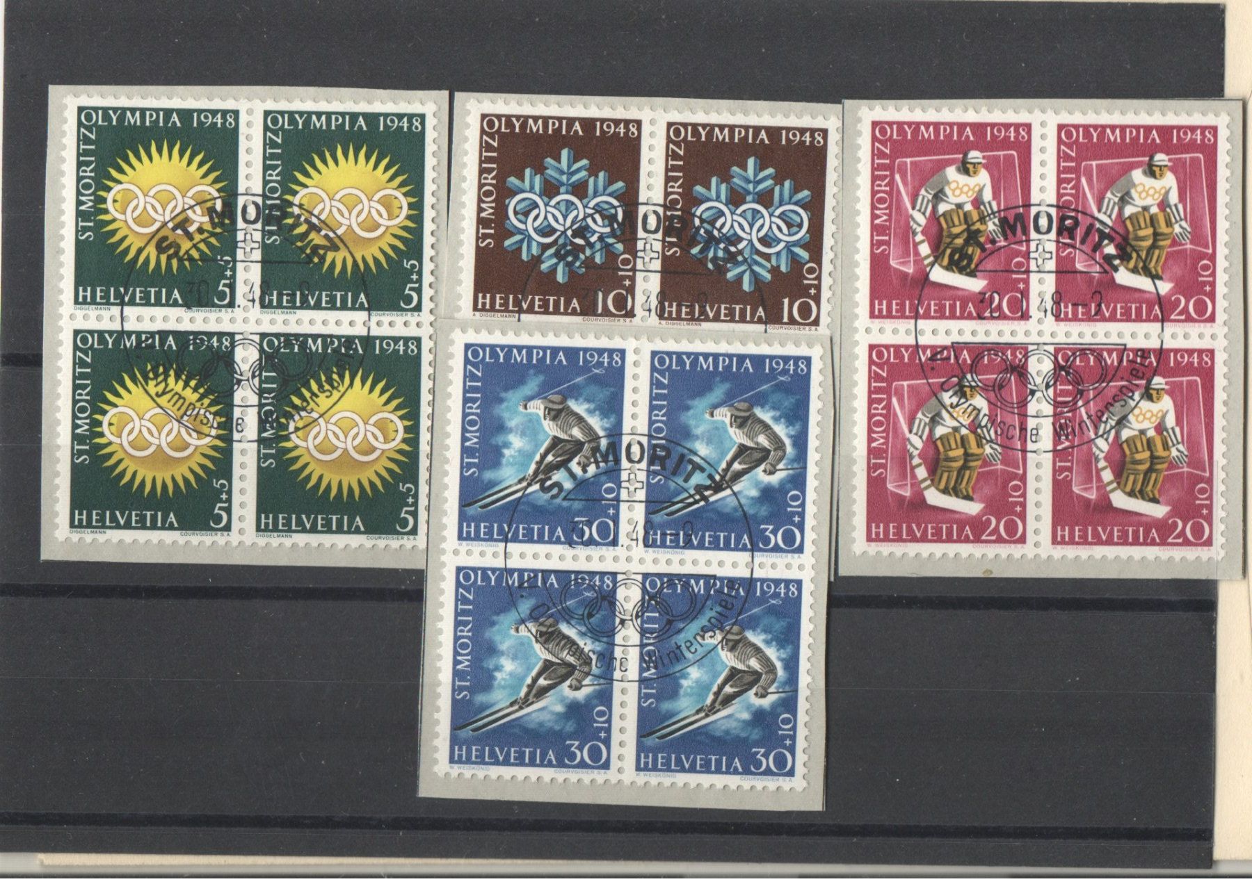 Alle Briefmarken: FDC – Gebraucht aus Echichens von Topfila 1