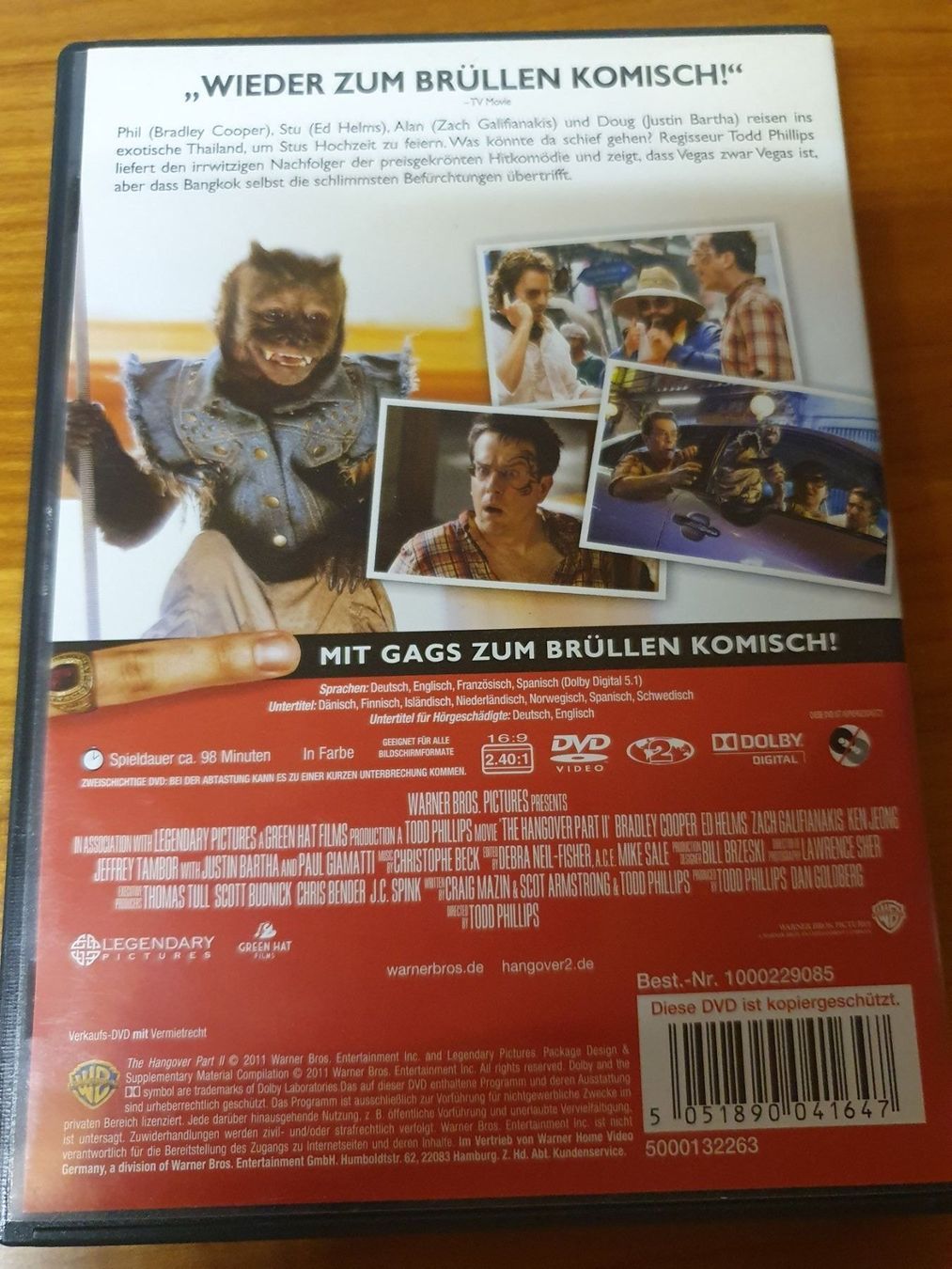 Tutti i DVDs: Hangover 2 – Usato da Oberdorf BL venduto da BaldenEagle 1