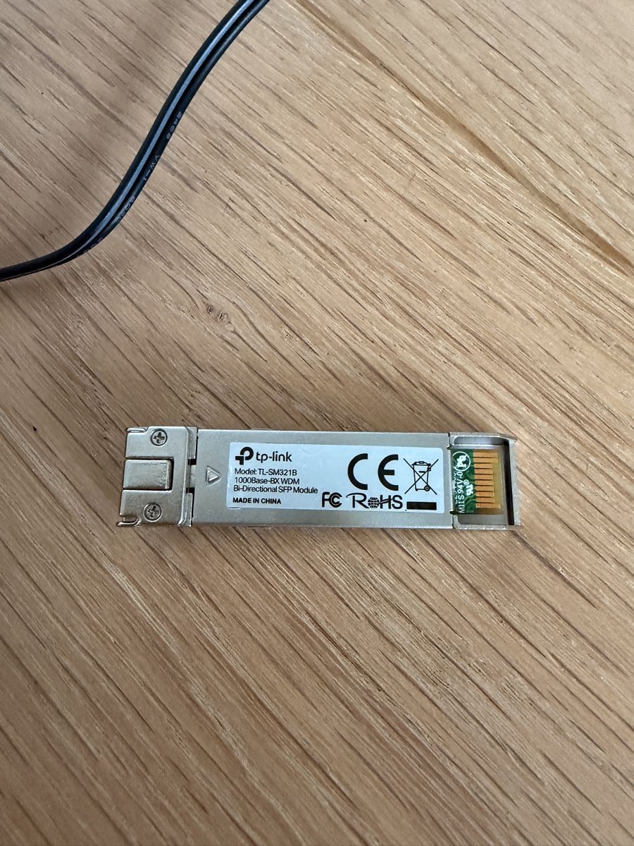 TP-Link Laufwerke & Adapter: TP Link Media Converter und SFP – Gebraucht aus Winterthur von R2D_Y7C 1