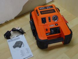 Starthilfe Jump Starter Black&Decker BDJS450l mit Kompressor
