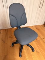 Bürostuhl Grau, höhenverstellbar