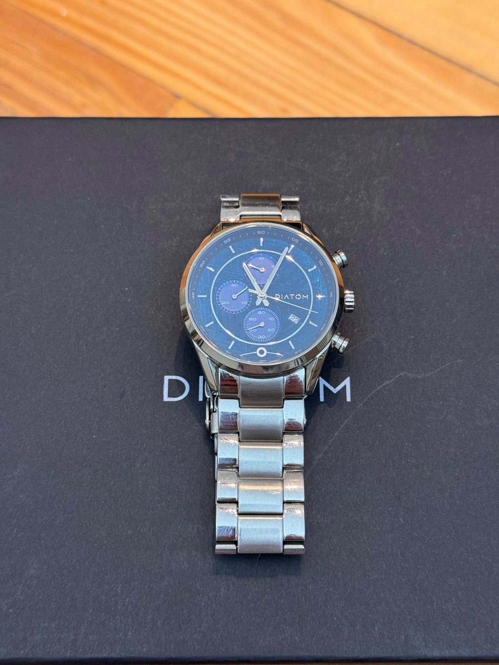 Orologi: BLUE DOT FULL METEORITE FACE WATCH – Usato da Buckten venduto da Benjaminbuckten 1