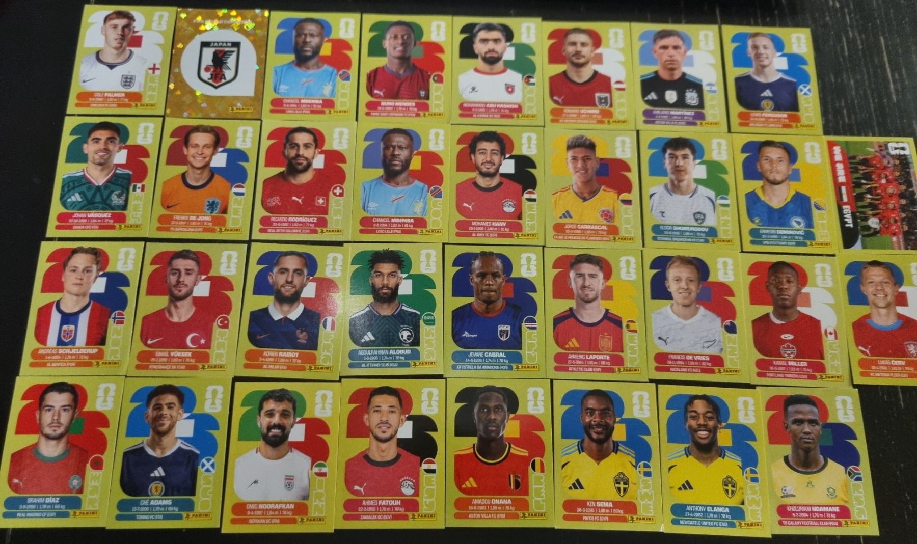 Panini Sammelbilder & Trading cards: Panini 34 Stk – Gebraucht aus Kaiseraugst von muggel27