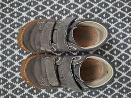 Blaue Pepino Halbschuhe mit Klett Gr 23