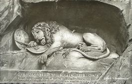 LUZERN Löwendenkmal, Nr. 1624