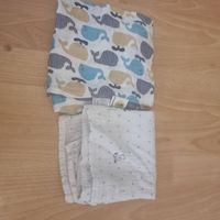Baby Nuscheli / Mulltücher 2 Stück