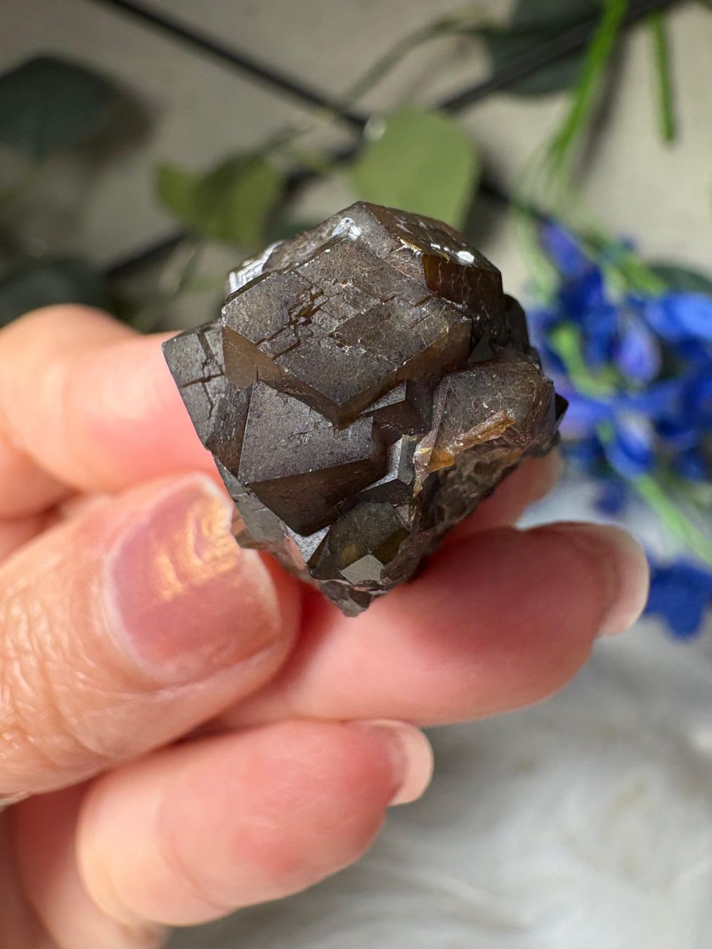Minerali & Pietre curative: Grüner Granat – Nuovo (secondo la descrizione) da Neuheim venduto da m.hald 6