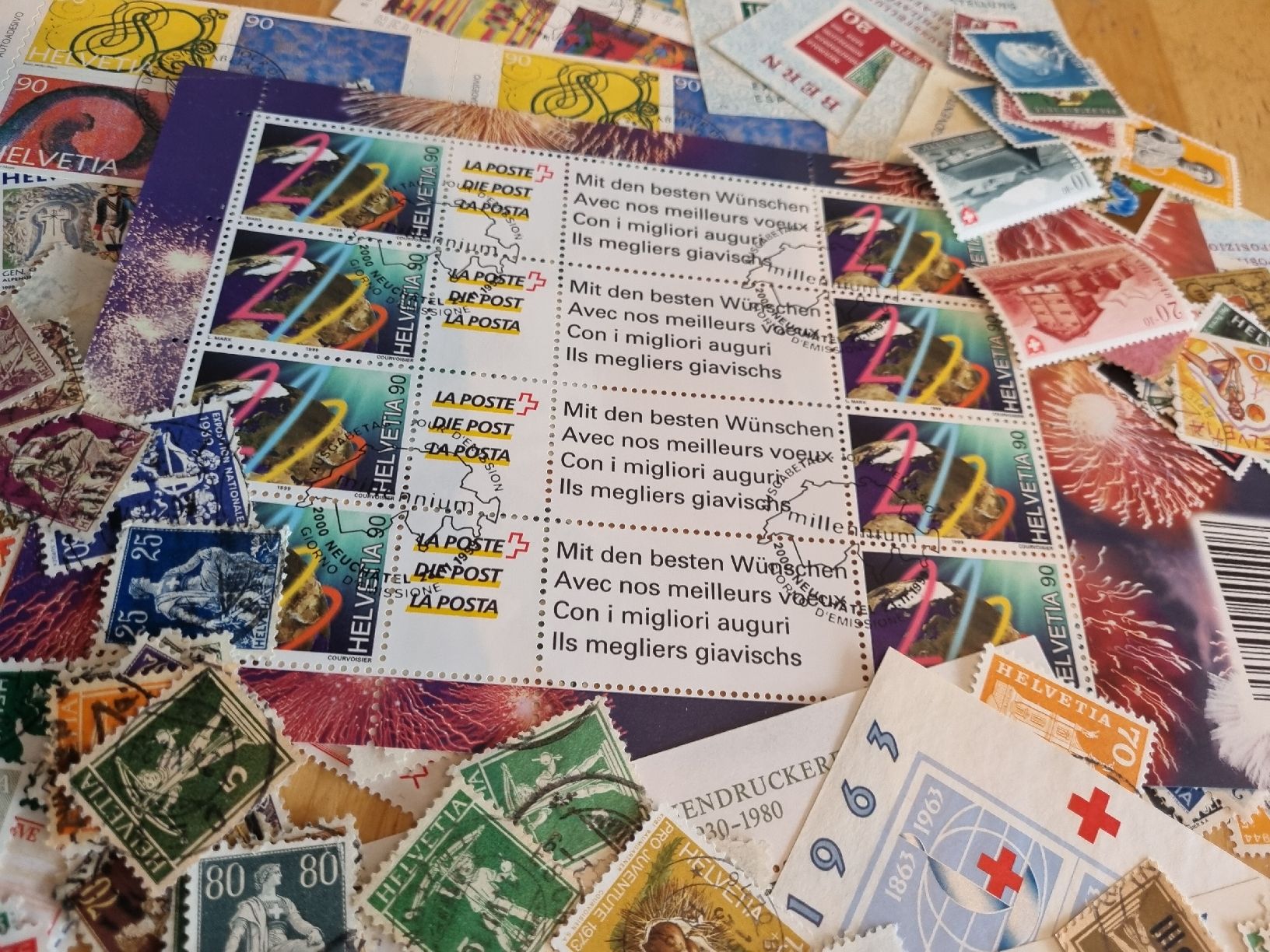 Alle Briefmarken: REICHHALTIGE SAMMLUNG SCHWEIZ - AB KLASSIK – Gebraucht aus Heimenschwand von rog_p7h9 8