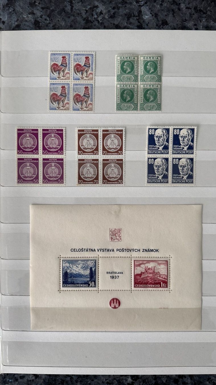 Tutti i francobolli: Briefmarken, Blöcke, ungestempelt, weltweit – Usato da Bellmund venduto da Kari58 1