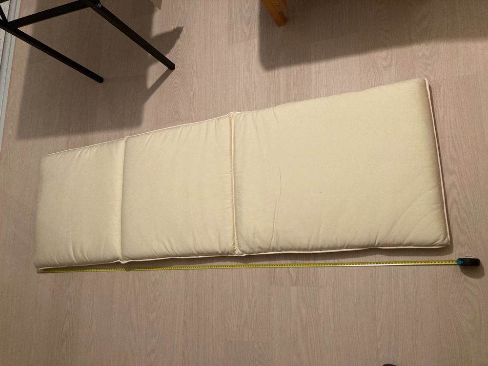 Angerer Cuscino Per Sedia A Sdraio Con Schienale Alto – Made In Germany, Design Prato Estivo, Imbottitura Spessa In Schiuma
