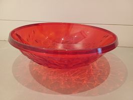 Moon Kartell Mario Bellini desing rosso trasparente