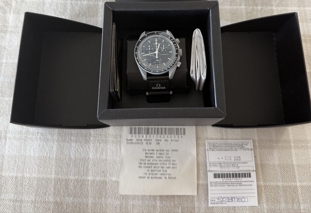 Omega Orologi: Omega x Swatch - Moon – Nuovo e nell'imballaggio originale da Lyss venduto da Patrik98 1