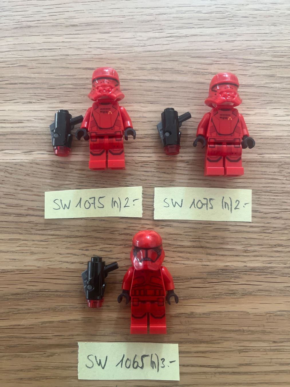 Lego Giocattoli: Lego Star Wars Minifiguren Sith Troopers – Nuovo (secondo la descrizione) da Wimmis venduto da Aluethi
