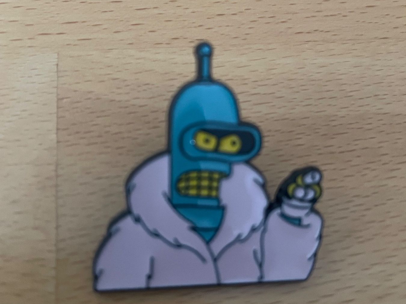 Spille & Fermagli: Futurama Série Bender Pin Anstecker – Nuovo (secondo la descrizione) da Horn venduto da abutre72