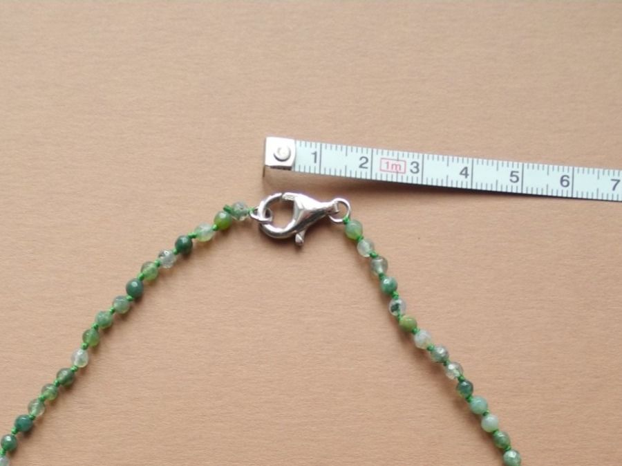 Catenine: Moosachat Kette / 45 cm – Nuovo (secondo la descrizione) da Balsthal venduto da qwer24 1