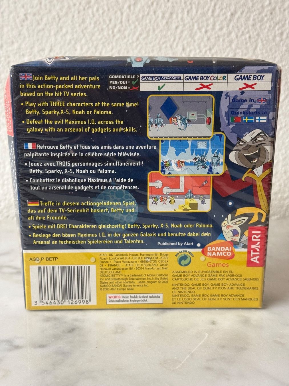 Nintendo Spiele: Atomic Betty Game Boy Advance Neu & OVP – Neu und originalverpackt aus Schaffhausen von Retrogaming90 1