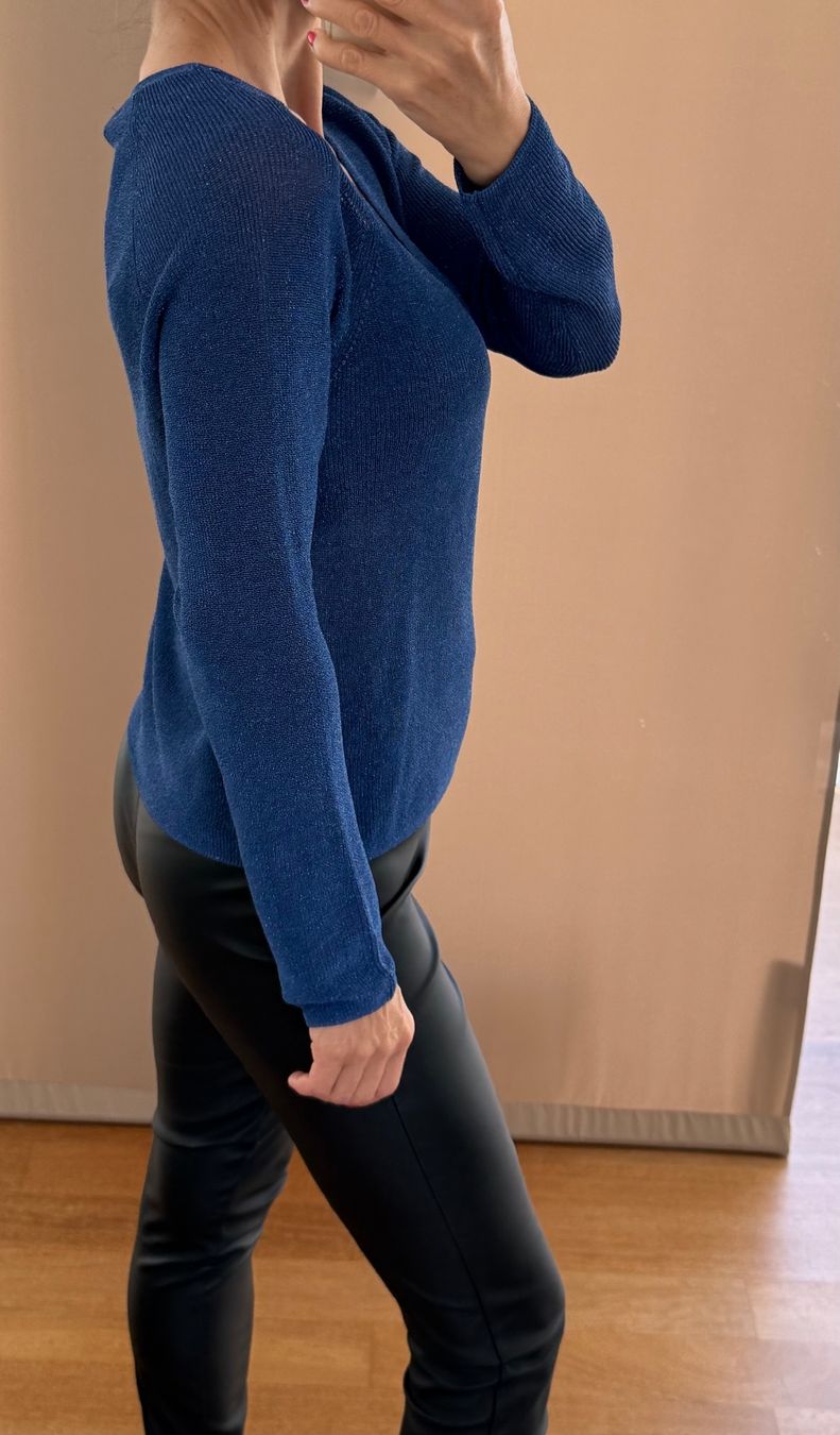 Mango Maglioni & Felpe: Pullover Mango Lurex Neu blau Grösse XS – Nuovo (secondo la descrizione) da Stansstad venduto da InStyle8 8