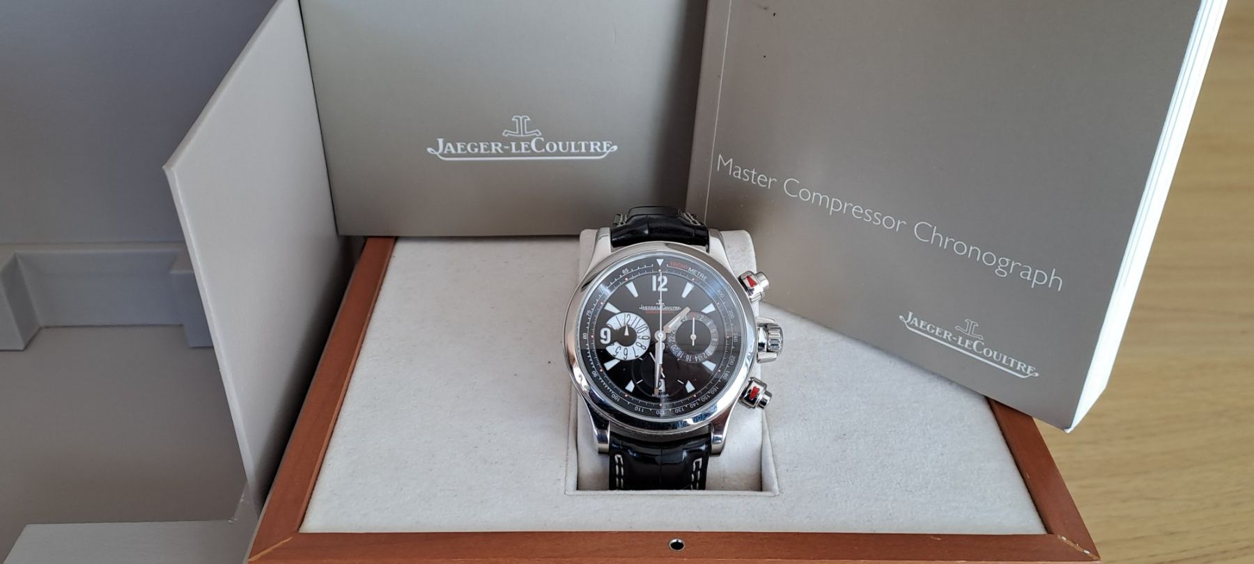 Jaeger-Lecoultre Uhren: Jaeger-LeCoultre Master Compressor Chronograph – Gebraucht aus Bichwil von Uhrenticker-48 8