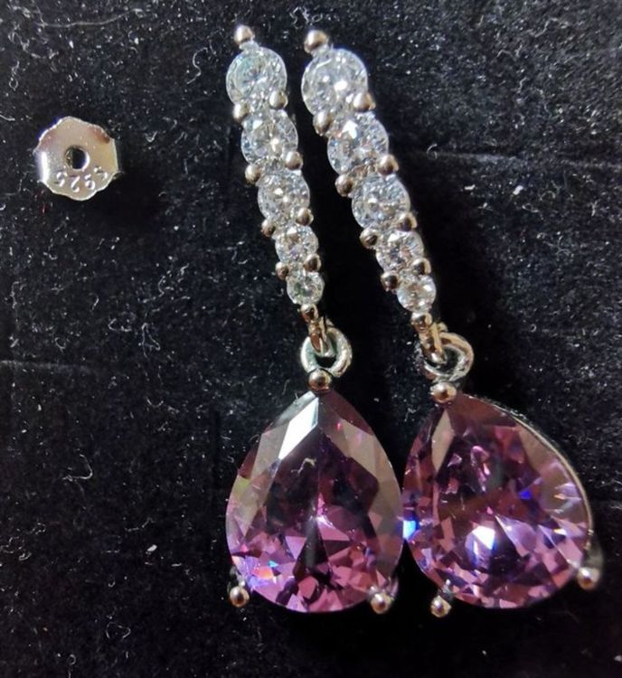 Boucles D'Oreilles Longues Perles S925 14K Or - Pendantes Hypoallergéniques Pour Femmes