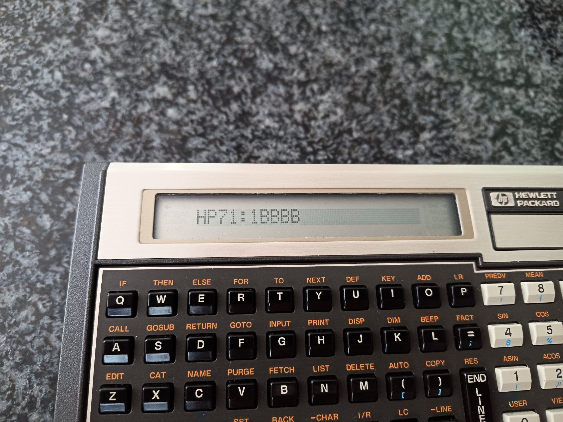Hewlett Packard Taschenrechner: HP-71B – Gebraucht aus Siblingen von Phb9K 2