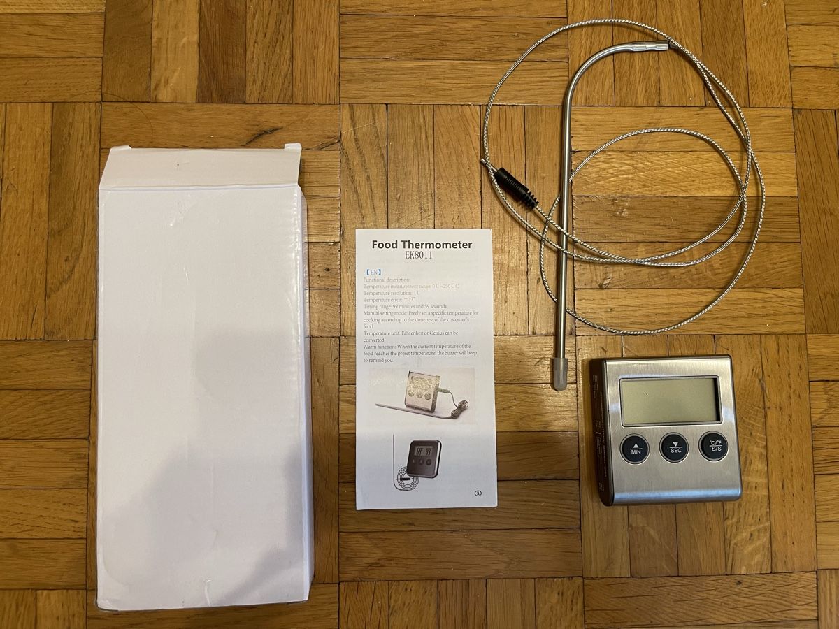 Elettrodomestici da cucina: Digitales Fleischthermometer EK8011 mit Hitzebeständigem – Usato da Zürich venduto da hus_qz9f 1