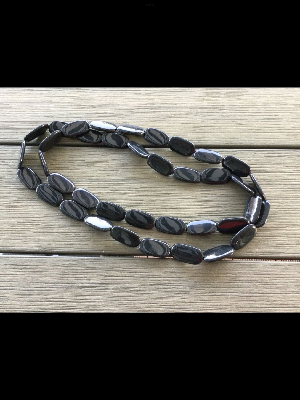 Sunnyclue 60 Pièces De Perles D'hématite Synthétiques Non