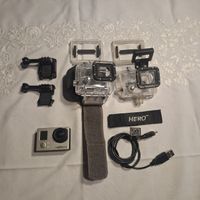 Go Pro 3 mit Zubehör