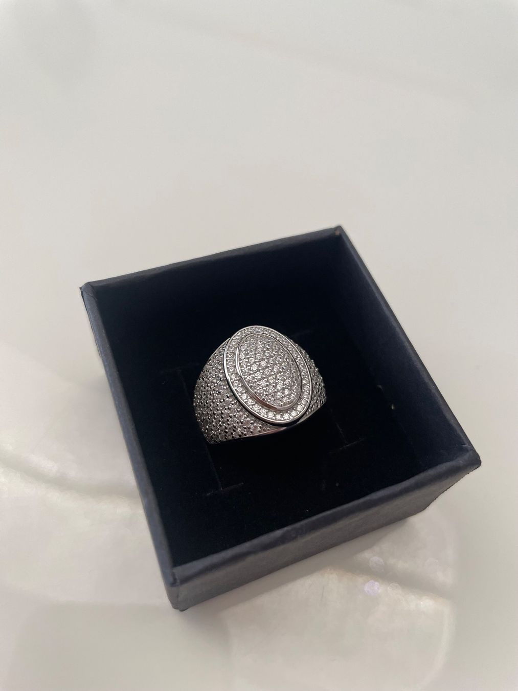 Anelli: Bague Argent S925 Moissanite Silver Ring 6 52 – Nuovo e nell'imballaggio originale da Bottens venduto da 2Lens 3