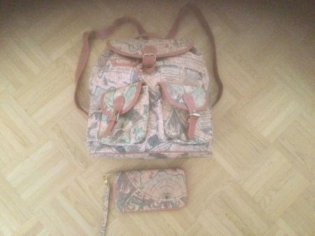 Rucksack & Portmonnaie Neu