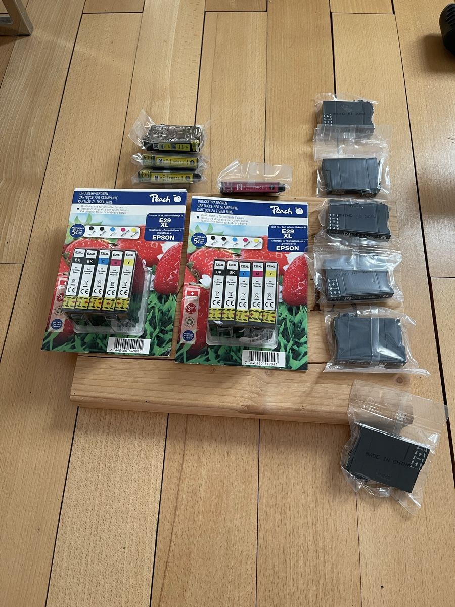 Epson Cartucce per stampanti & toner: Epson Drucker Peach E29 XL Druckerpatronen Multipack – Usato da Zürich venduto da Hamaster 1
