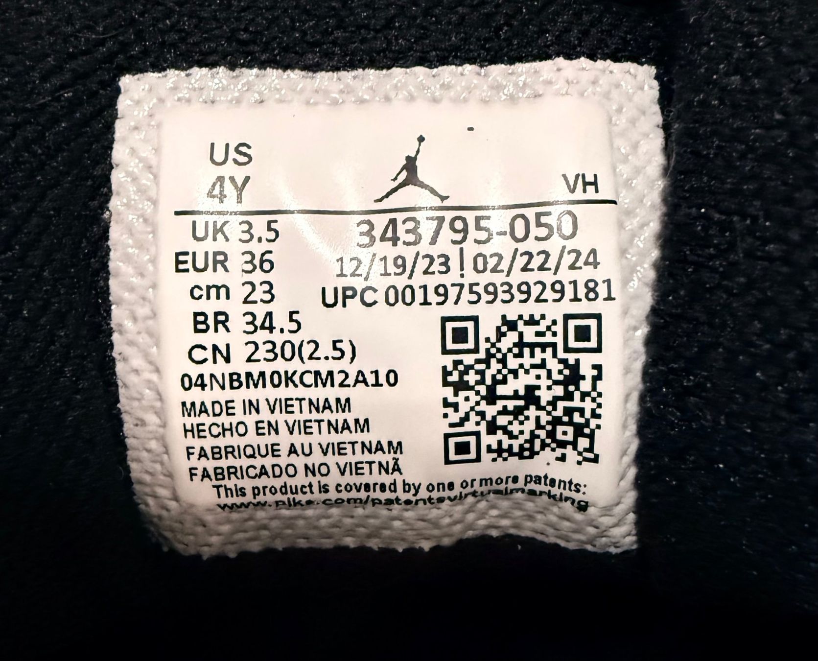 Jordan Scarpe per ragazzi: Jordan True Flight Noir Phantom EU 36 – Usato da Egg b. Zürich venduto da Stence-76 4