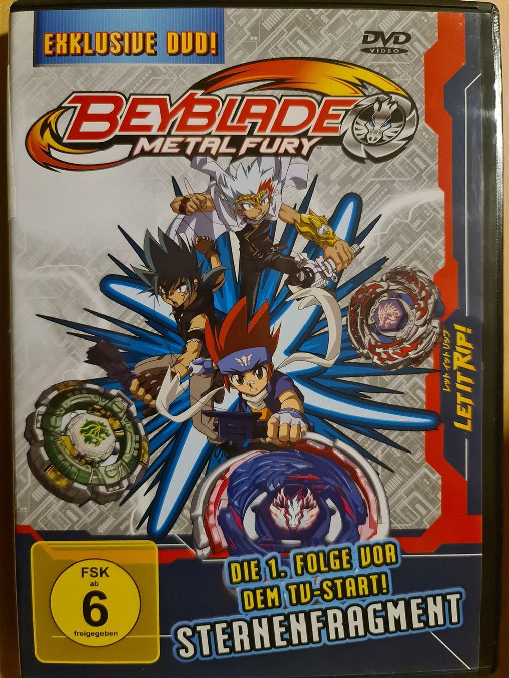 Tutti i DVDs: DVD Beyblade Fury – Usato da Dintikon venduto da Vexi