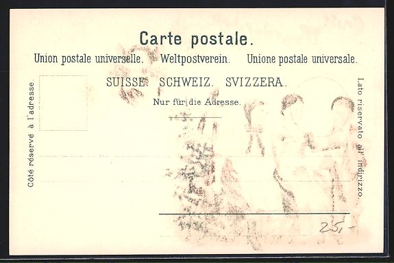Cartoline postali: Litho Appenzell, Trachten aus dem Appenz – Usato da Berlin venduto da bartko-reher 1