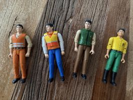 4 Bruder Bworld Spielfiguren top Zustand