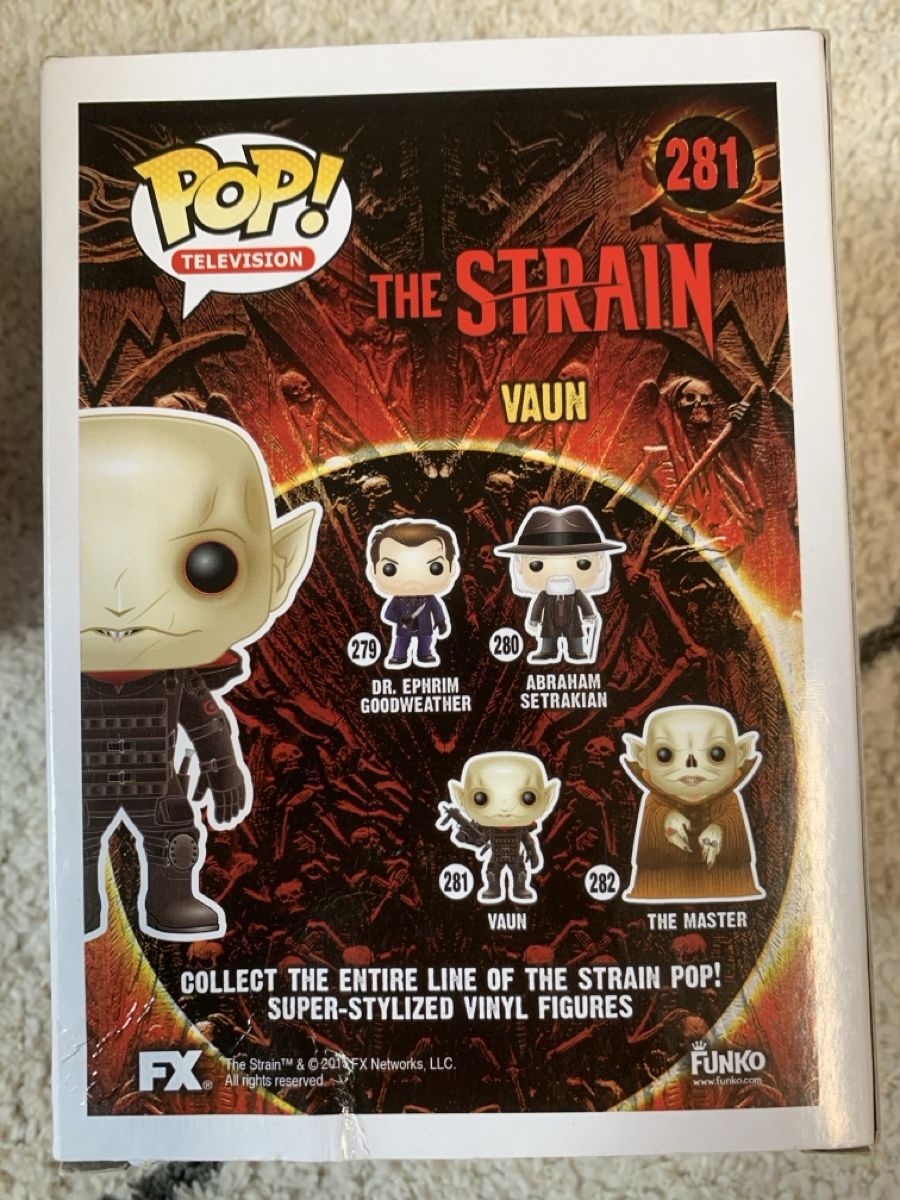 Funko Statuette: Funko Pop! The Strain: Vaun 281 – Nuovo e nell'imballaggio originale da Winterthur venduto da Weicol 2