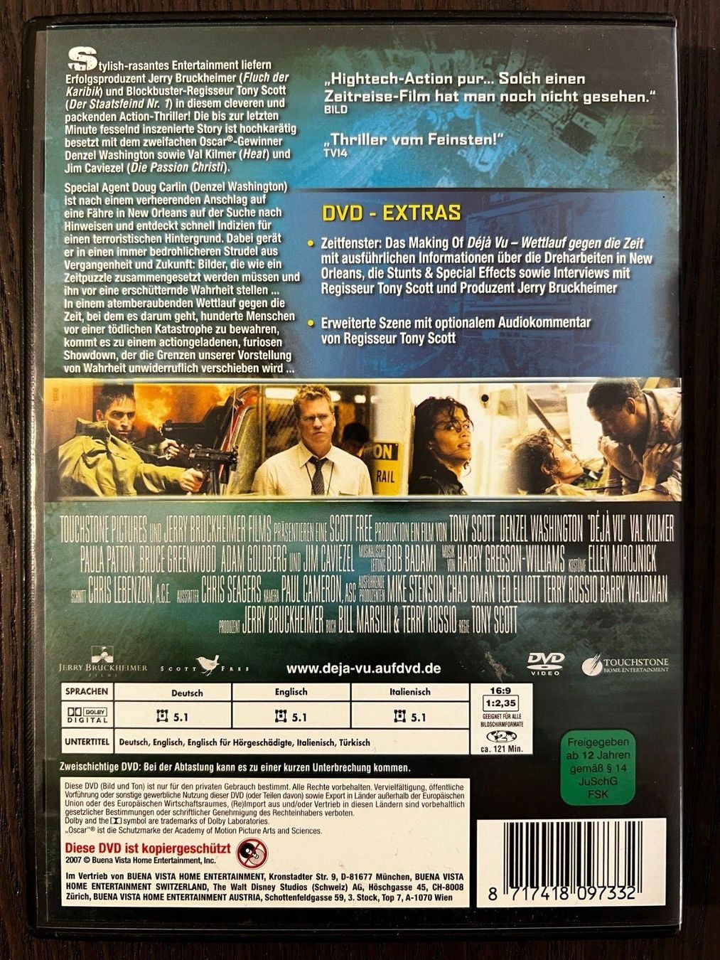 Alle DVDs: Dejavu – Gebraucht aus Zürich von FilmFreunde 1