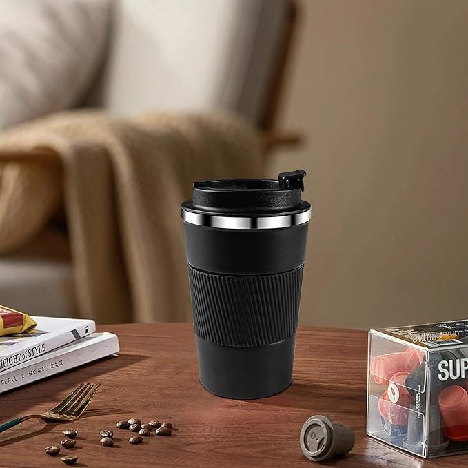 Tazze: Coffee Becher mit Auslaufsicherem Deckel thermobecher – Nuovo (secondo la descrizione) da Thun venduto da 365buy 4
