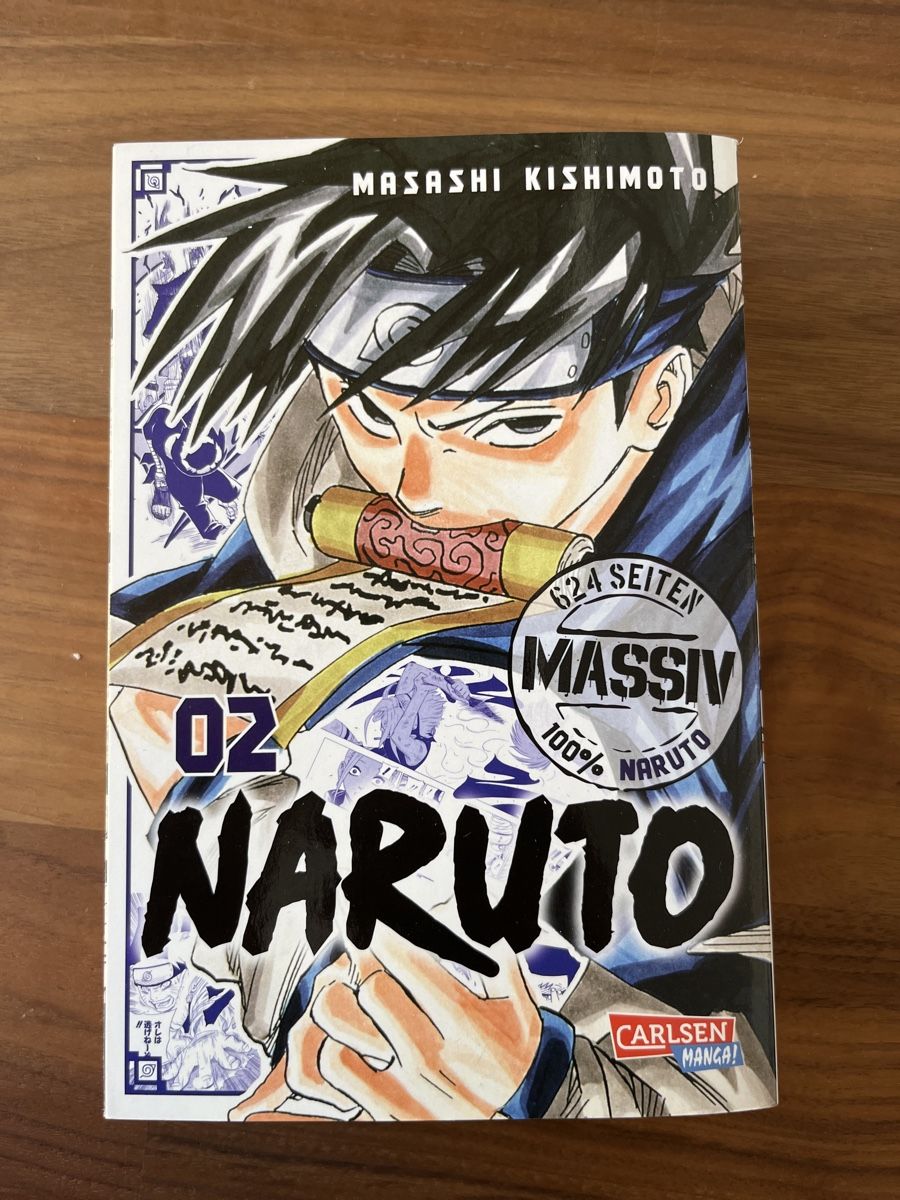 Comics: Naruto Massiv Manga 1, 2 und 3 – Neu (gemäss Beschreibung) aus Thal von  3