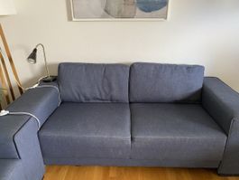 Blue Sofa 2 seater used condition